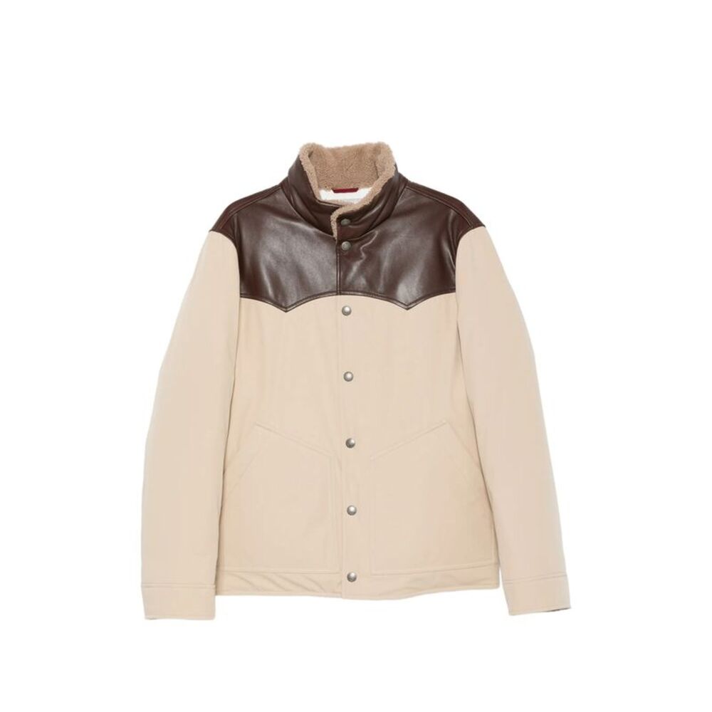 Brunello Cucinelli Neutrals Jackets - Padded & Down Jackets Men